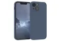 EAZY CASE Handyhülle TPU Hülle für Apple iPhone 13 Mini 5,4 Zoll, Handy Softcase mattierte Silikonhülle Back Cover Soft Blau / Petrol
