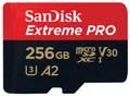 SanDisk micro SDXC Extreme Pro 256GB 200MB/s V30