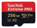 Sandisk W127259640 SDSQXCD-256G-GN6MA Extreme PRO 256 GB MicroSDXC  UHS-I Cl ~E~