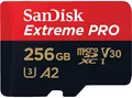 SANDISK Extreme PRO® UHS-I, Micro-SDXC Speicherkarte, 256 GB, 200 MB/s NEU OVP