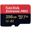 SanDisk Extreme PRO microSDXC-Karte 256 GB Class 10, UHS-I, v30 Video Speed