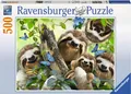 500 Teile Ravensburger Puzzle Faultier Selfie 14790