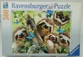 Ravensburger Puzzle 147908 500 Teile Faultier Selfie