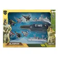 Toi-toys Toi Toys Alfafox Militärflugzeugträger mit Startkampfjet