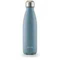 Blumtal Isolierflasche Thermoflasche Edelstahl - auslaufsiche Isolierflasche, BPA-frei, stundenlange Isolation von Warm & Kaltgetränken - rostbeständig blau|grau 750 ml