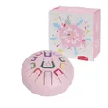 TAMBÚ Trommel, Stahlzunge Trommel, 8 Zoll, 11 Noten, Handpan, Metall-Perkussionsinstrument (Rosa)