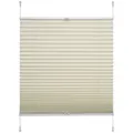 LIEDECO Klemmfix Thermo Plissee, 80x130 cm - beige