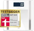 ADE BA2300-2, Elektronische Personenwaage, 200 kg, 100 g, Weiß, kg, lb, Quadratisch
