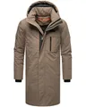 Stone Harbour Regenmantel Xandroo XX Langer Herren Wintermantel mit Kapuze