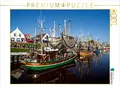 CALVENDO Puzzle Greetsieler Hafen 1000 Teile Puzzle quer | Lege-Größe cm Foto-Puzzle für glückliche Stunden
