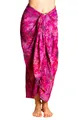 PANASIAM Sarong Pareo Tuch aus Viskose - blickdichtes Unisex Strandtuch & Wickelkleid, Viskose, in Größe L & XL - Wickelrock oder Bikini Cover-up für Damen & Herren