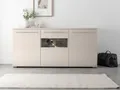 OTTO home Kommode Piano (H/B/T): 84,6/150/45,2cm), Hochglanz UV lackiert, Soft-Close Funktion