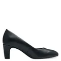Tamaris Damen Pumps runde Form Blockabsatz 1-22419-41, Größe:39 EU, Farbe:Schwarz