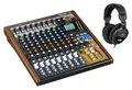 10-Kanal-Analogmischpult Set mit 12-Spur-Recorder, Audiointerface inkl Kopfhörer