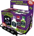Kleiner Feigling Feier-Shot to go – 20x 0,02L PET-Flaschen inkl. 140 cm Umhängekordel – 4 Sorten: Das Original, Coco Biscuit, Green Lemon, Red Berry Sour – Bruchsicher & Ideal für unterwegs