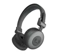 Fresh 'n Rebel Code Core, Bluetooth-Kopfhörer on-Ear, kabellos, 30 Stunden Spielzeit, mit Mikrofon und Sprachassistent, Lautstärkeregler und Wiedergabe/Pause-Tasten, faltbar (Storm Grey)