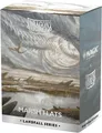 Drache Shield MTG Matt Doppelt Kunst Ärmel Landfall Serie - Marsh Flach (100CT