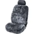 Walser - Autositzbezug Lammfell Trish Sitzbezug Auto Anthrazit Schonbezug Winter