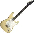 Slick SL57 Vintage Cream ST-Style E-Gitarre authentischer Vintage Sound