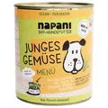 napani Nassfutter-Menü Junges Gemüse 800 g, Hundefutter, UVP 7,20 EUR, NEU