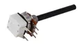 Drepoti Poti Potentiometer 6mm mono logarithmisch 10K Ohm mit Schalter