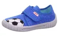Superfit BILL, WMS: mittel Hausschuh Kindergarten Schuh im Jeans-Look, Größenschablone zum Download