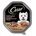 CESAR Schale 150g – Alleinfuttermittel mit Truthahn und Rindfleisch in Soße