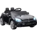 AIYAPLAY 12 V Kinder Elektroauto, Kinderfahrzeug, Kinderauto mit LED, Schwarz - Schwarz