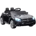 Aiyaplay Kinder Elektroauto 12v Kinderauto Mit 2,4 G Fernbedienung, 2 Motor, Kinderfahrzeug Mit Led-scheinwerfern, Hupe, Musik, Sicherheitsgurt, Elektrofahrzeug Für Kinder Ab 3 Jahren, Schwarz