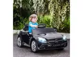 AIYAPLAY Elektro-Kinderauto mit Sicherheitsgurt, Musik, Kinderauto für Kinder ab 3 Jahren, Schwarz, Belastbarkeit 30 kg, (1-tlg), 107 x 62,5 x 44 cm