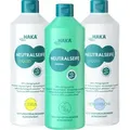 HAKA Neutralseife 3er-Kombi Universalreiniger für Haushalt, Garten & Auto 3x1kg