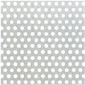 Alberts Lochblech Aluminium Natur 250 X 0,8 X 500 Mm Runde Lochung Lochblech
