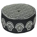 Pouf Puff Hocker Bodenkissen Sitzpuff Sitzkissen Sitzhocker  mit Füllung 50cm
