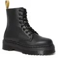 DR. MARTENS Jadon II Mono Vegan Plateaustiefel Schnürboots Plateausboots, Chunky Boots mit Innenreißverschluss schwarz 40 EU