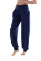 Roots Organics True North Damen Yoga Sport Fitness Wellness Freizeit Hose Tencel Elasthan (Navy, S)