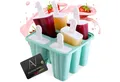 AVANA Eisform Silikon Eis am Stiel Formen 6 Stück Wassereis Eiscreme Eislutscher, BPA-frei, Wiederverwendbar