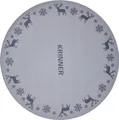 Krinner Weihnachtsbaumdecke Krinner Weihnachtsbaumunterlage Ø 60 cm grau