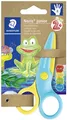 STAEDTLER Sicherheitsschere Noris junior rund Länge: 100 mm blau / gelb