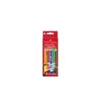 Faber Castell Buntstifte Colour GRIP 2001 116613 radierbar, sortiert, Etui mit 10 Stück