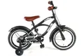 Black Cruiser 14 Zoll Kinderfahrrad Schwarz 3,5-5 Jahre Fahrrad Beachcruiser