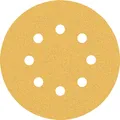 Bosch EXPERT C470 Schleifpapier für Exzenterschleifer, 125 mm, 8 Loch, G 80, VE5