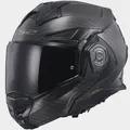 LS2 FF901 Advant X Carbon Schwarz Gloss Klapphelm Motorrad Helm Größe S