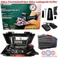 Dübelfräse Flachdübelfräse Akku 20V + Akku, Ladegerät, Koffer Parkside PFDFA 20