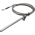 KAISER ELECTRONICS Abgassensor PT1000, Edelstahl, 2m Kabel, bis 450°C, robust und präzise