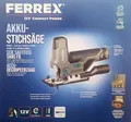 FERREX 12 V Akku Stichsäge inkl. Akku und Ladekabel Säge für Holz / Metall