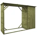 vidaXL Geräteschuppen 45137, 2,02m², 253 x 80 x 170 cm (BxTxH), Holz