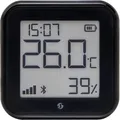 Shelly Gen3 H&T, batteriebetriebener Temperatur- und Feuchtigkeitssensor mit Display, WiFi, schwarz