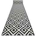rugsX Läufer, Schwarz, Textil, Freiform, 70x970 cm, Teppiche & Böden, Teppiche, Teppichläufer