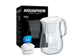 AQUAPHOR Wasserfilter Set ONYX weiß inkl. 3 Filterkartuschen MAXFOR+, Zubehör für Filterkartuschen MAXFOR+, MAXFOR+H hartes Wasser & MAXFOR+ Mg. Magnesium, Reduziert Kalk, Chlor & weiteren Stoffen. BPA frei