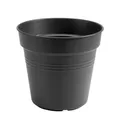 Elho Pflanztopf Green Basics Ø 24 x 21 cm schwarz  Kunststofftöpfe